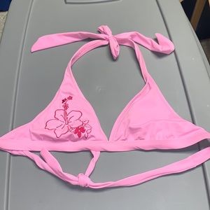 - Pink lilu Bikini tie top